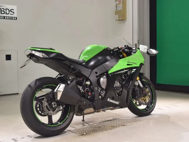 Kawasaki ZX-10RA 2014, black | green, фото 5