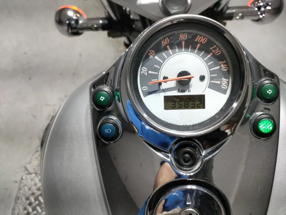 Suzuki ST250, серебристый, фото 5
