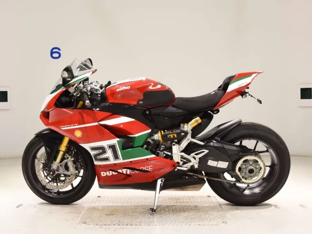 Ducati PANIGA-REV2 BAYLISS 2022, white | red | green, фото 2