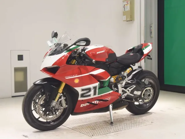 Ducati PANIGA-REV2 BAYLISS 2022, white | red | green, фото 4