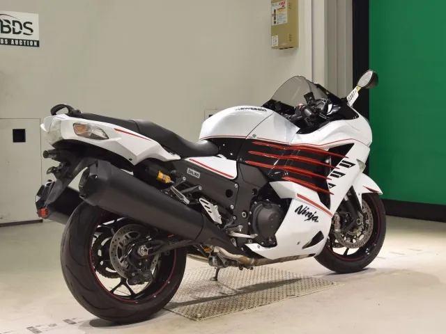 Kawasaki ZX-14RA 2020, white | red | black, фото 5