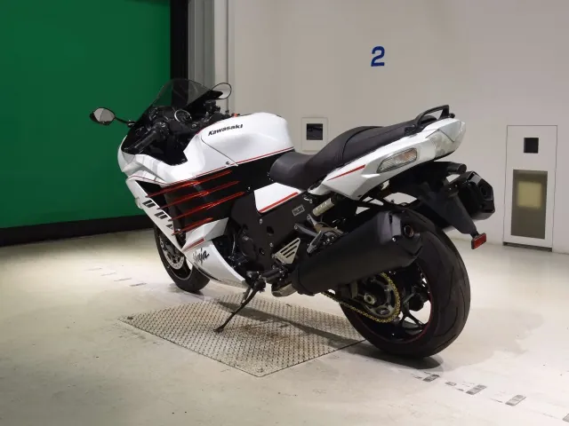 Kawasaki ZX-14RA 2020, white | red | black, фото 6