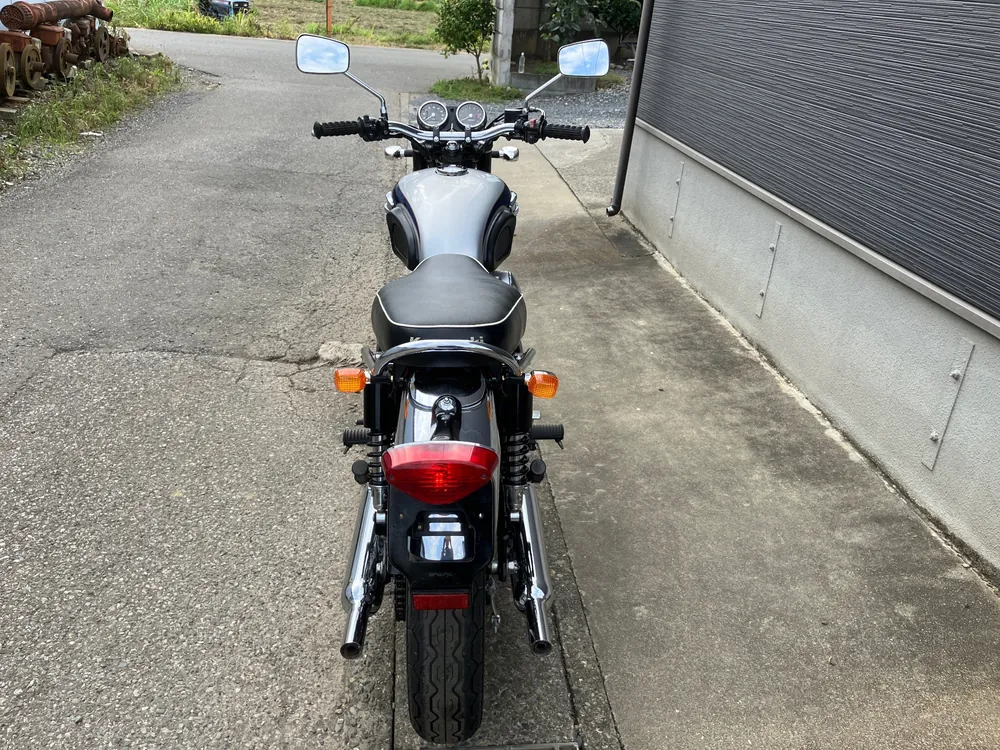 Kawasaki W650 1999, silver / blue, фото 4