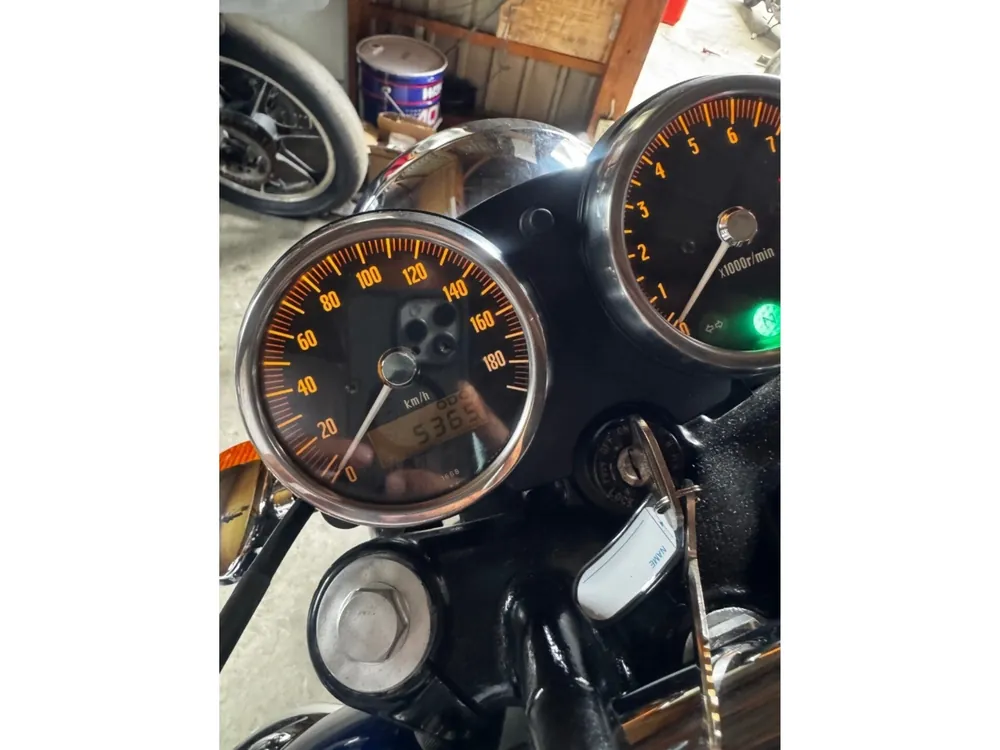 Kawasaki W650 1999, silver / blue, фото 5