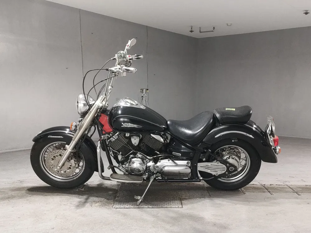 Yamaha Dragstar 1100 2003, чёрный, фото 2