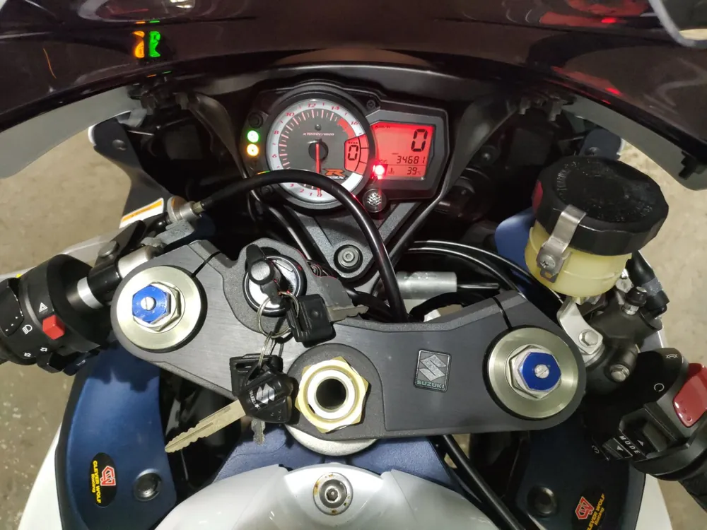 Suzuki GSX-R750 2013, white/black, фото 5