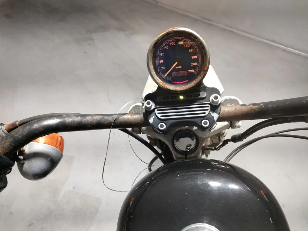 Harley-Davidson XLH883 1998, чёрный, фото 5
