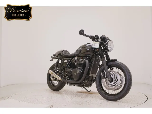 Triumph Bonneville T120 2025, чёрный, фото 3