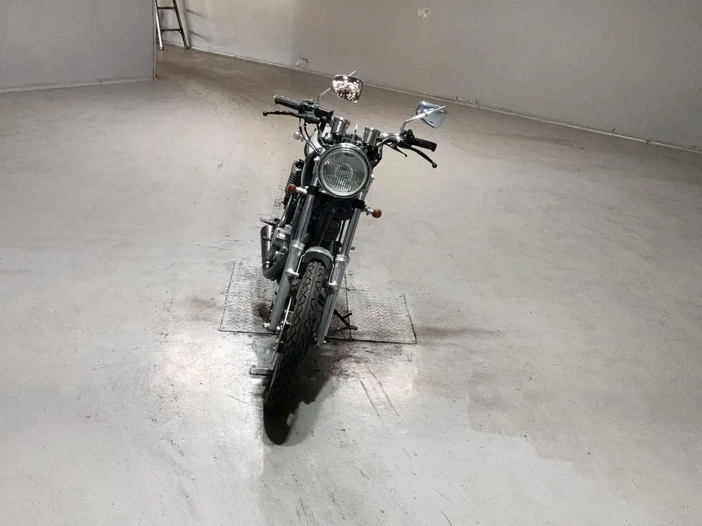 Yamaha SR400 1992, чёрный, фото 3