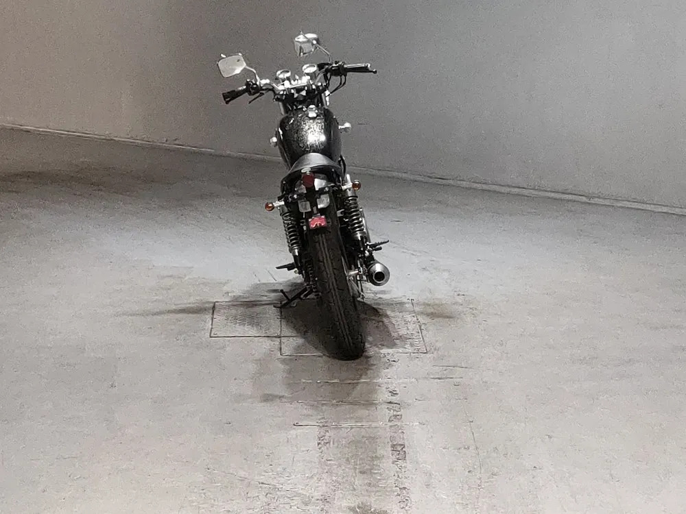 Yamaha SR400 1992, чёрный, фото 4