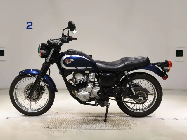 Kawasaki W230, синий, фото 2