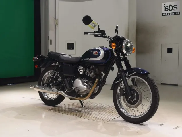 Kawasaki W230, синий, фото 3
