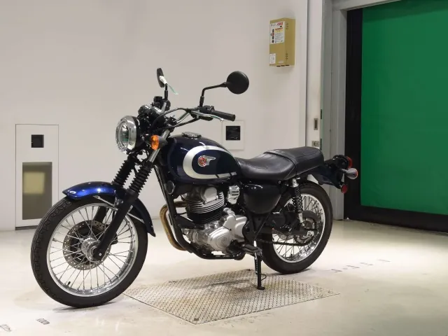 Kawasaki W230, синий, фото 4