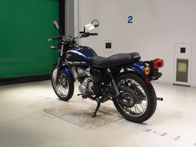 Kawasaki W230, синий, фото 6