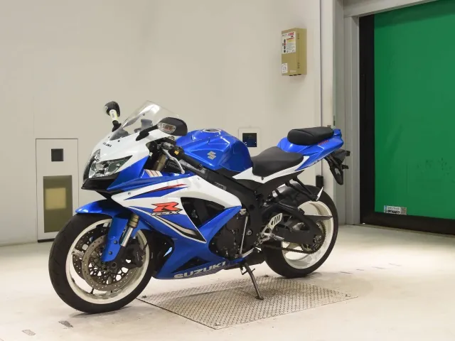 Suzuki GSX-R600 2009, white | blue, фото 4