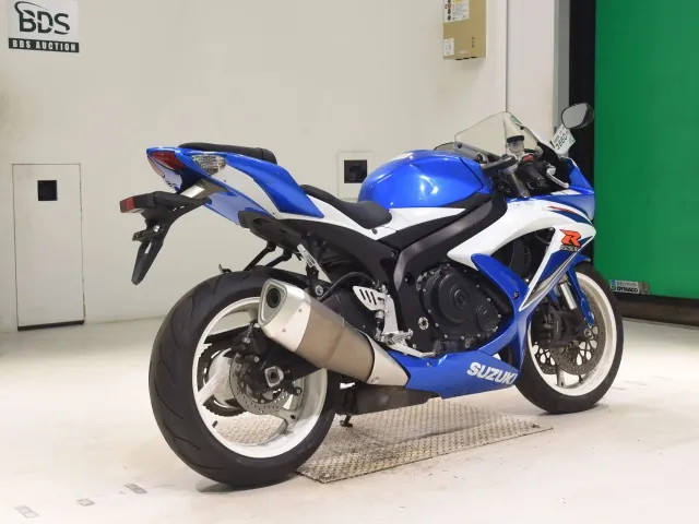 Suzuki GSX-R600 2009, white | blue, фото 5