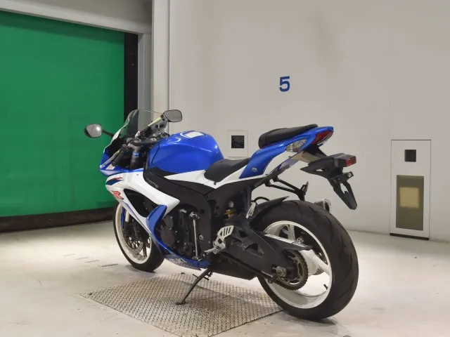Suzuki GSX-R600 2009, white | blue, фото 6