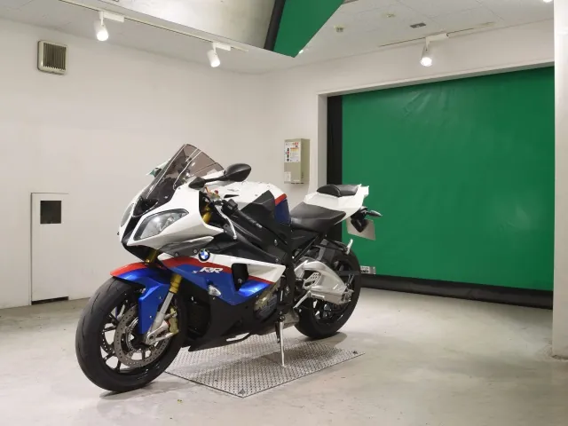 BMW S1000Rr 2010, white | red | blue, фото 4