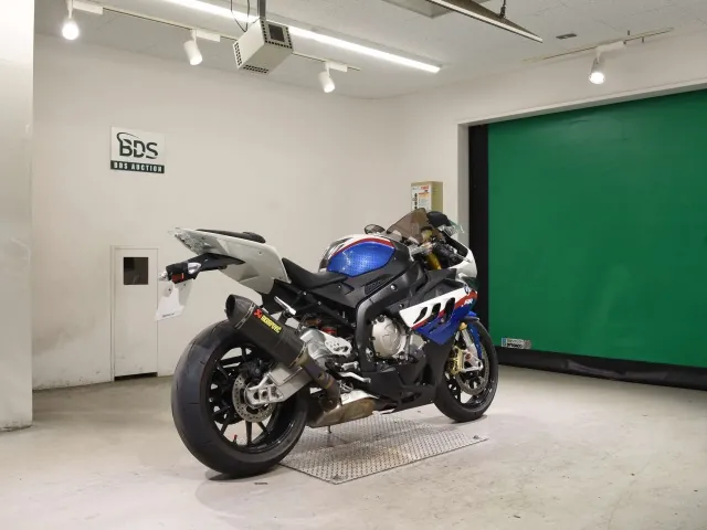 BMW S1000Rr 2010, white | red | blue, фото 5