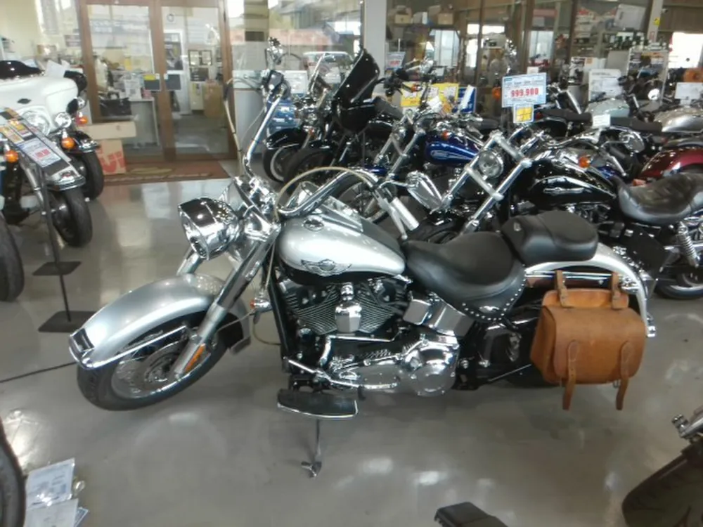 Harley-Davidson Heritage Softail Classic FLSTC1450 2003, black/silver, фото 2