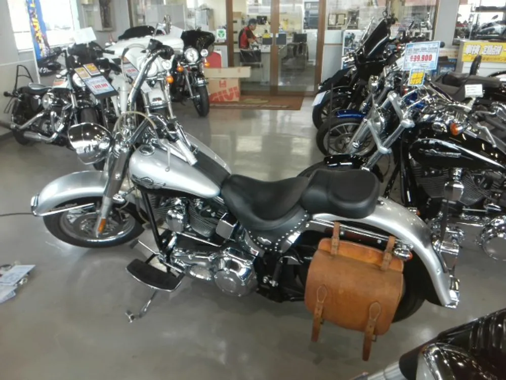 Harley-Davidson Heritage Softail Classic FLSTC1450 2003, black/silver, фото 4