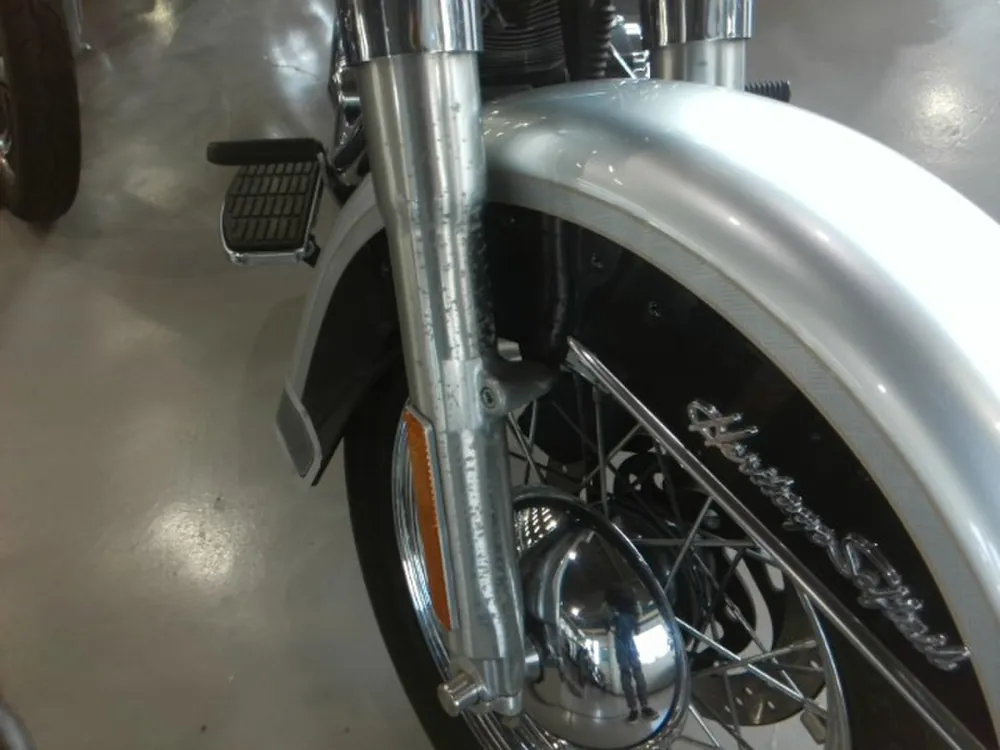Harley-Davidson Heritage Softail Classic FLSTC1450 2003, black/silver, фото 5