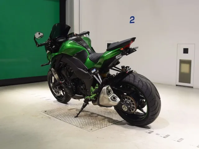 Kawasaki Ninja1000A 2018, black | green, фото 6