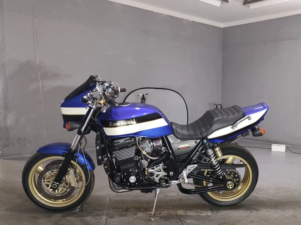 Kawasaki ZRX1200R 2002, white / blue, фото 2