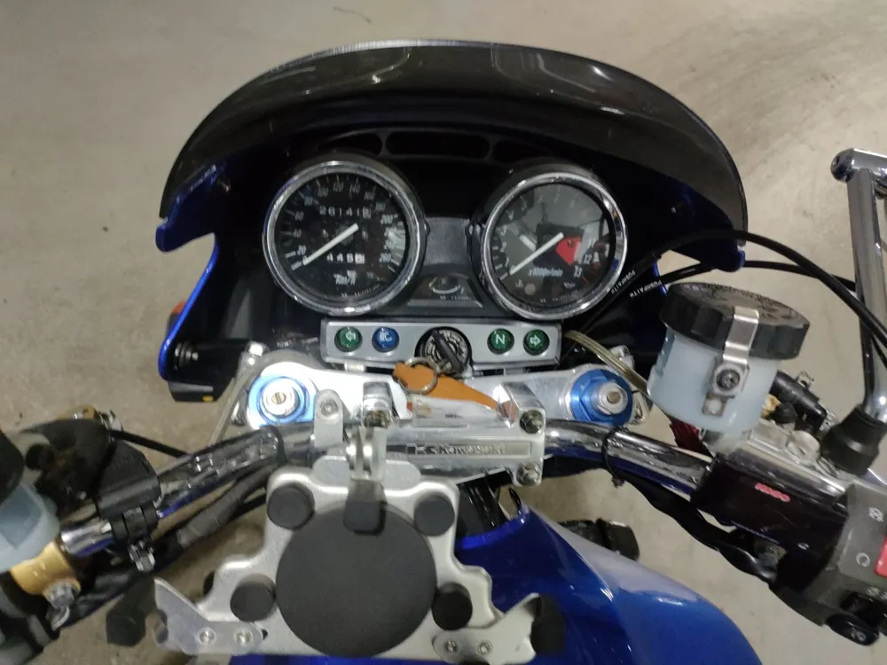 Kawasaki ZRX1200R 2002, white / blue, фото 5