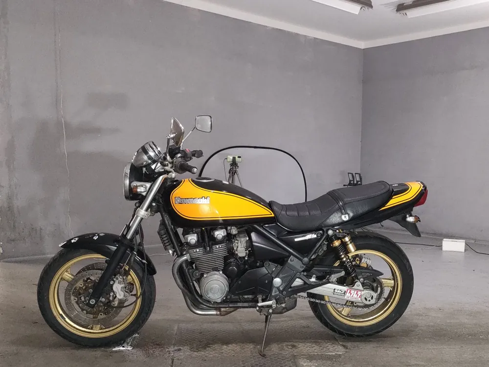 Kawasaki Zephyr 400 2006, black / yellow, фото 2