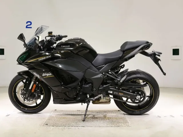 Kawasaki Ninja 1100SX, black | gold, фото 2