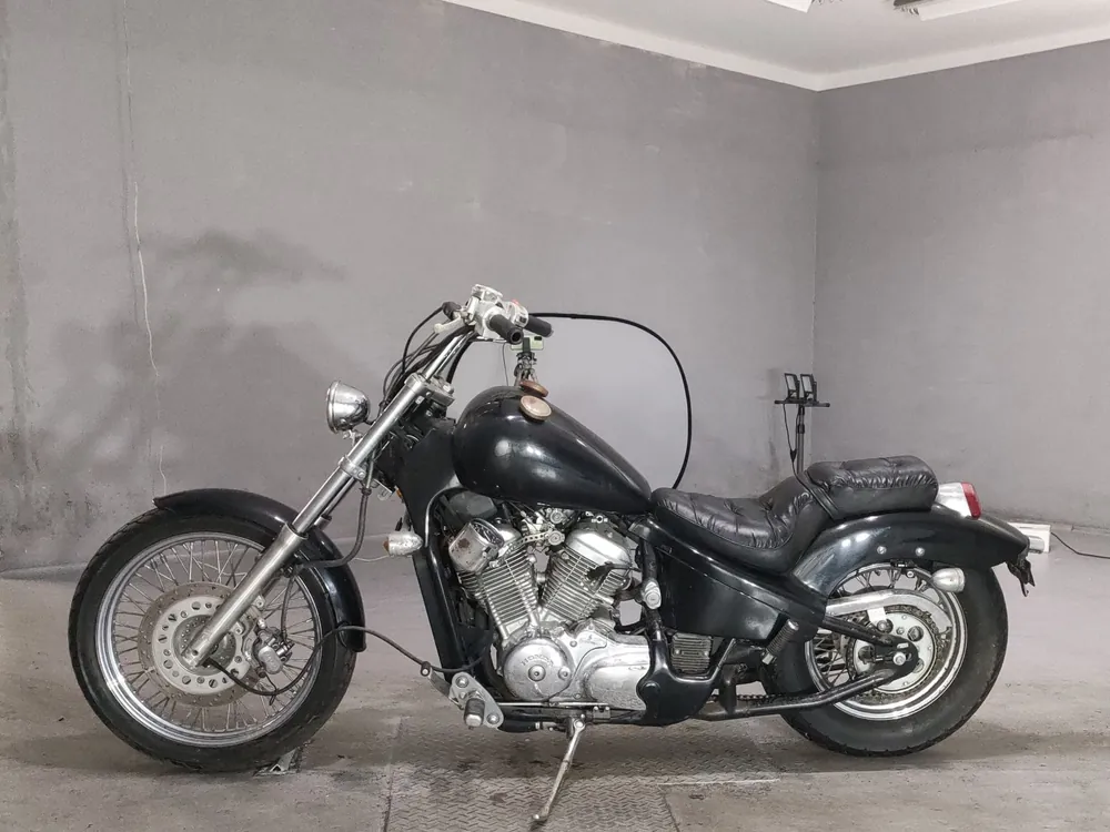 Honda Steed 400 1992, чёрный, фото 2