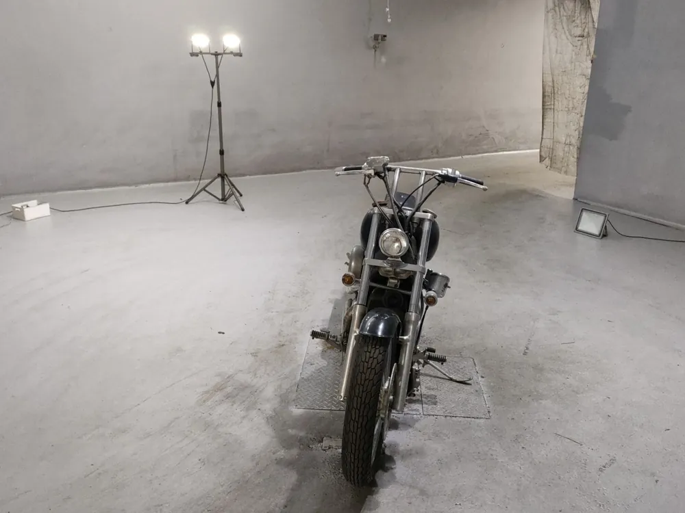Honda Steed 400 1992, чёрный, фото 3