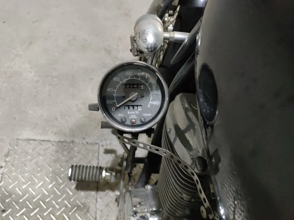 Honda Steed 400 1992, чёрный, фото 5