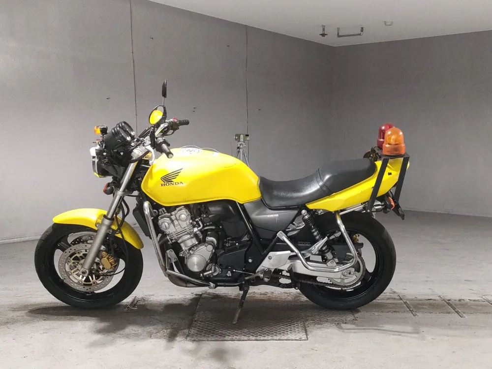 Honda CB400SB, жёлтый, фото 2