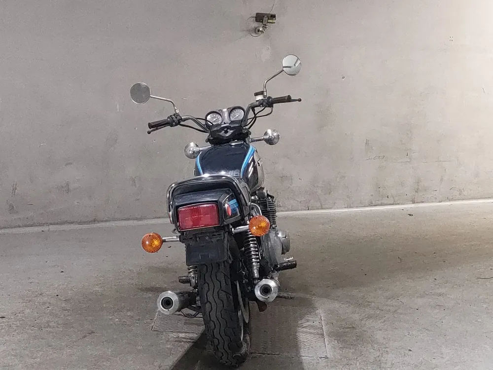 Suzuki GS750G 1981, синий, фото 4