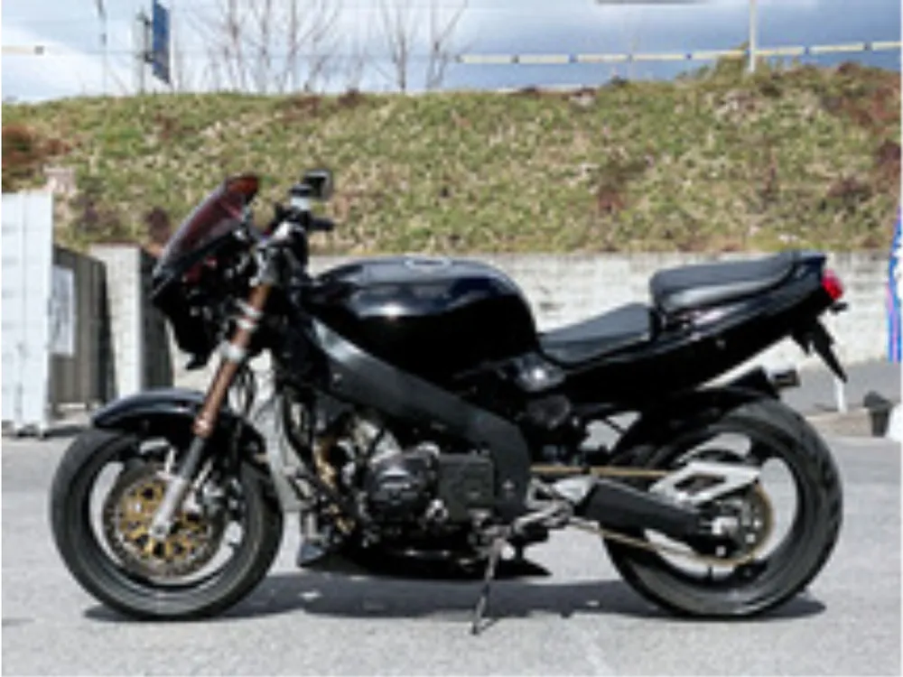 Kawasaki ZXR400 2000, чёрный, фото 6