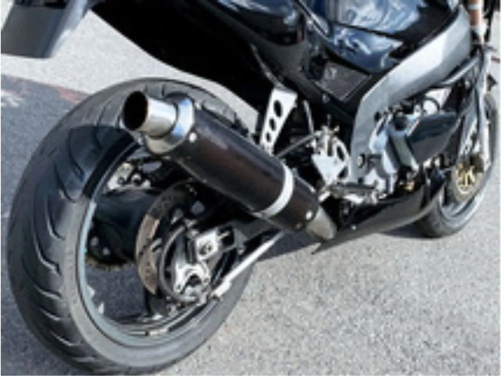 Kawasaki ZXR400 2000, чёрный, фото 9