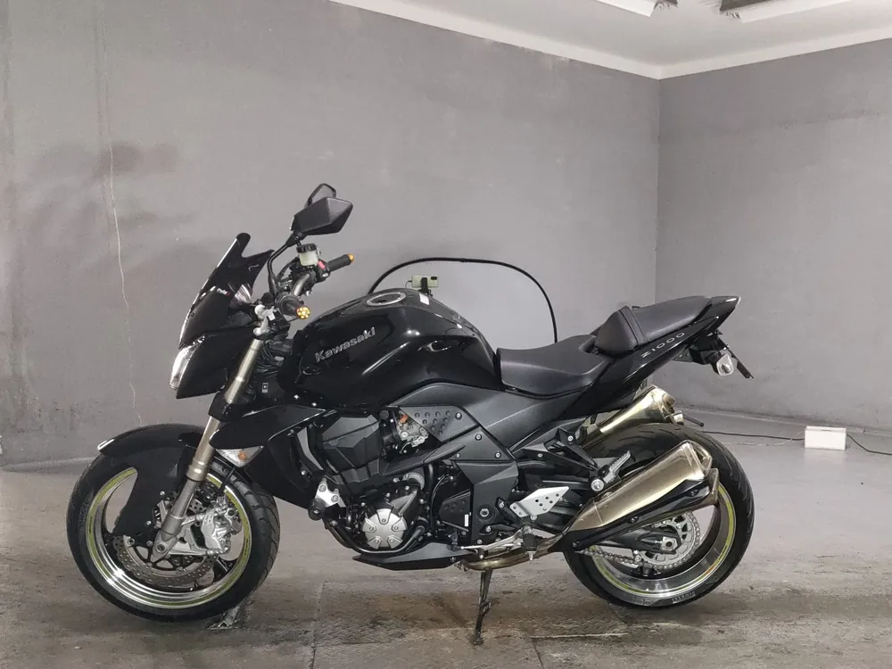 Kawasaki Z1000 2009, чёрный, фото 2