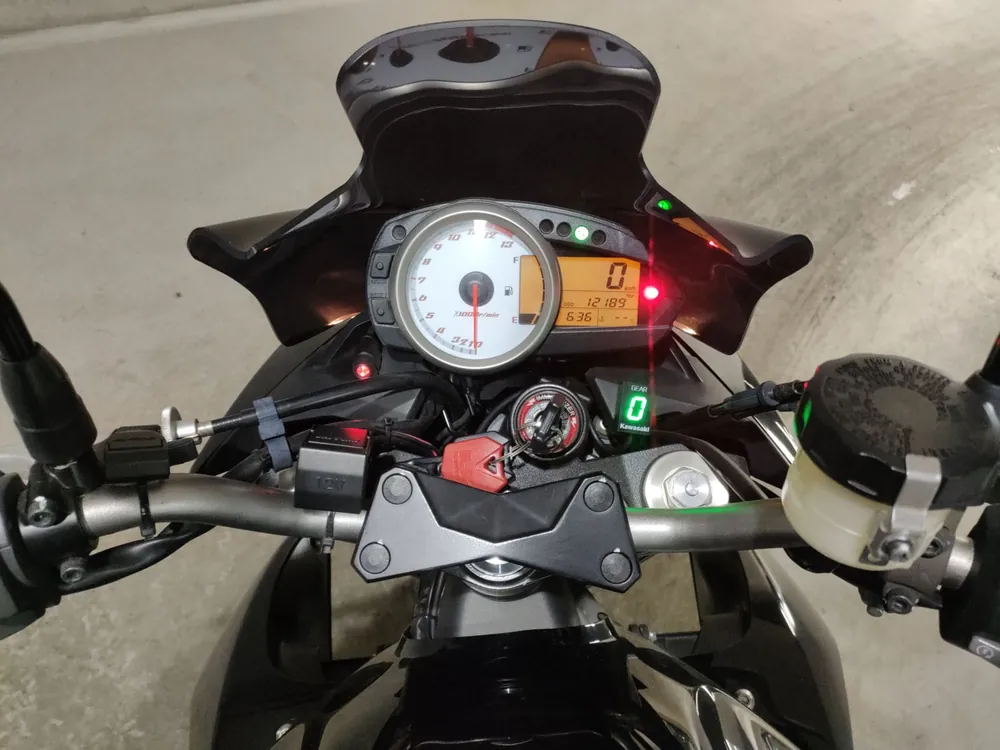 Kawasaki Z1000 2009, чёрный, фото 5