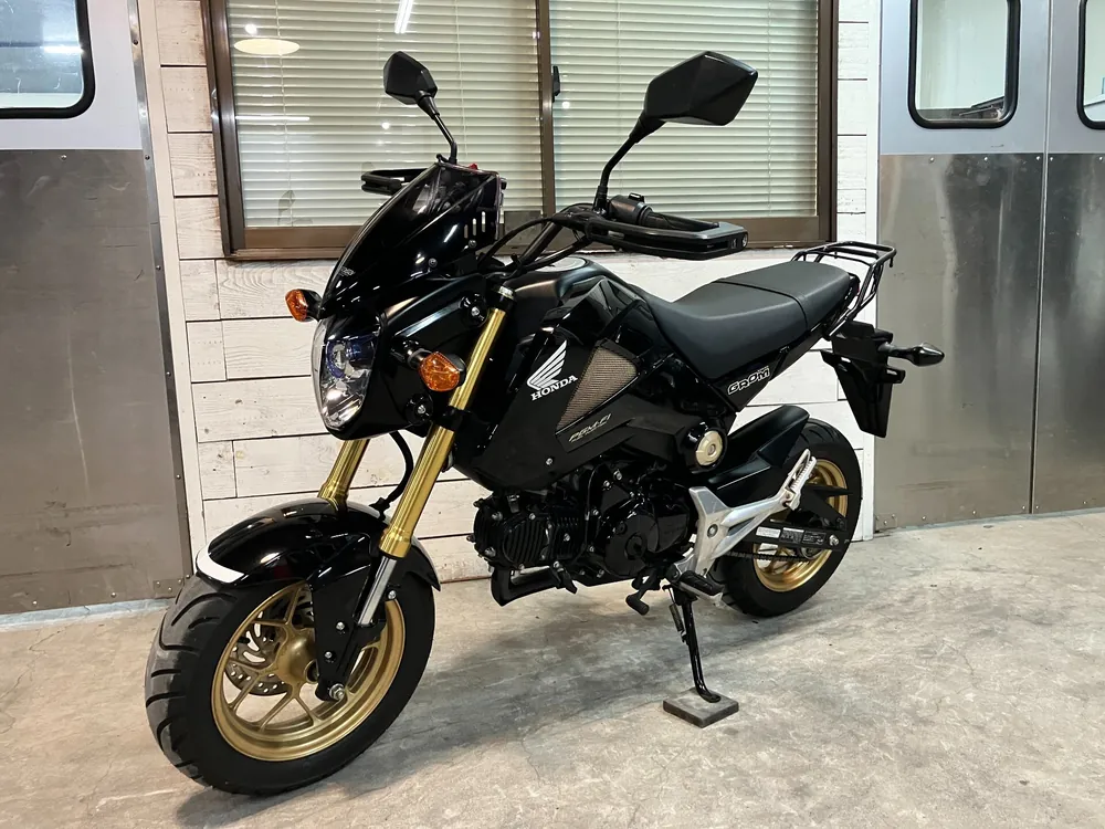 Honda Grom, чёрный, фото 8