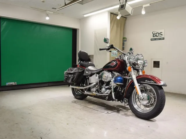 Harley-Davidson FLSTC1450 1999, red | black, фото 3
