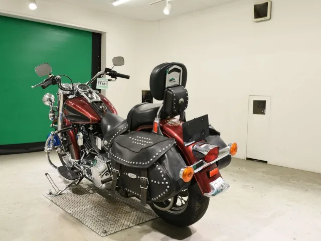 Harley-Davidson FLSTC1450 1999, red | black, фото 6