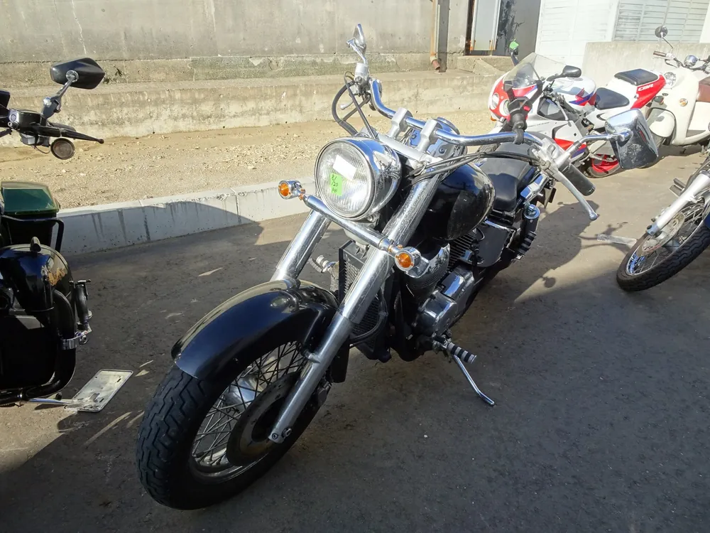 Honda Shadow 400 1999, чёрный, фото 4