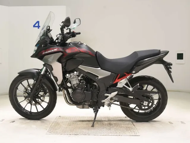 Honda CB400X 2021, red | black, фото 2