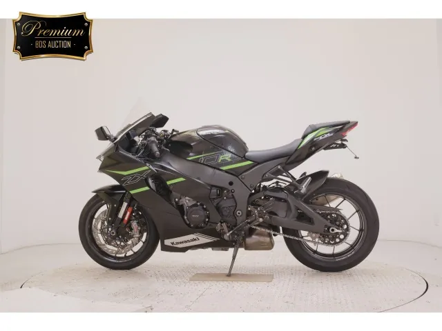 Kawasaki Zx-10Rakrt 2021, black | green, фото 2