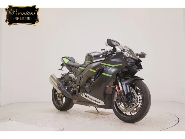 Kawasaki Zx-10Rakrt 2021, black | green, фото 3