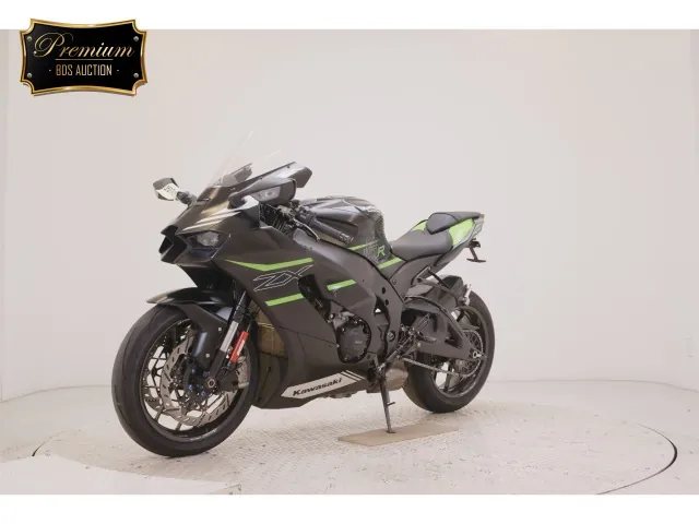 Kawasaki Zx-10Rakrt 2021, black | green, фото 4
