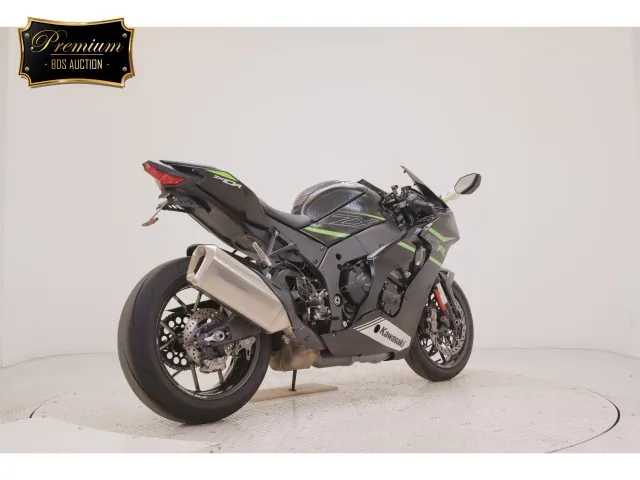 Kawasaki Zx-10Rakrt 2021, black | green, фото 5