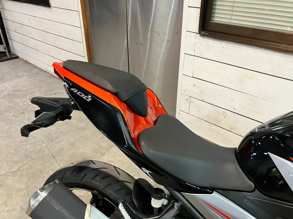 Kawasaki Ninja 400 2018, orange / black, фото 4